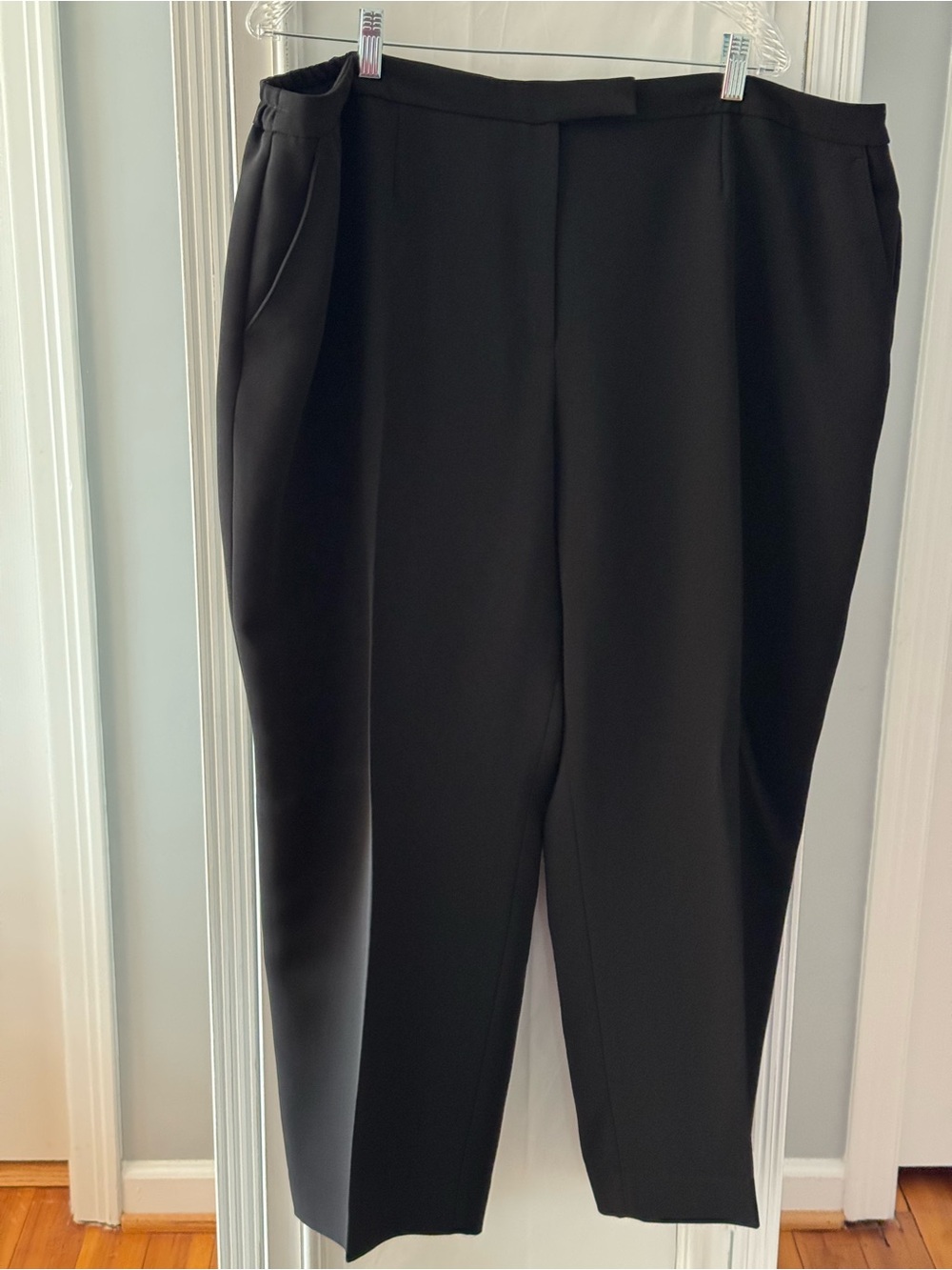 Jones New York Platinum Collection Black Lined Trousers Size 24WP